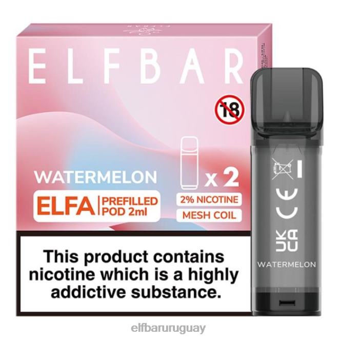 cápsula precargada elfbar elfa - 2 ml - 20 mg (paquete de 2) limonada rosa TH4FV111